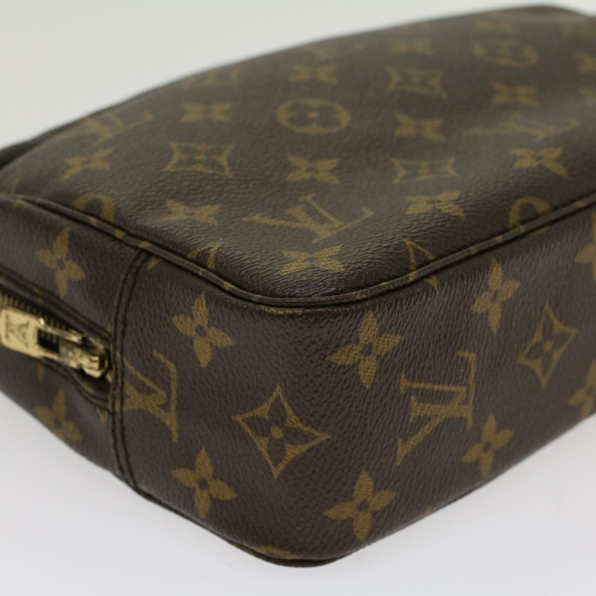 LOUIS VUITTON Monogram Trousse Toilette 23 Clutch Bag M47524 LV 45172