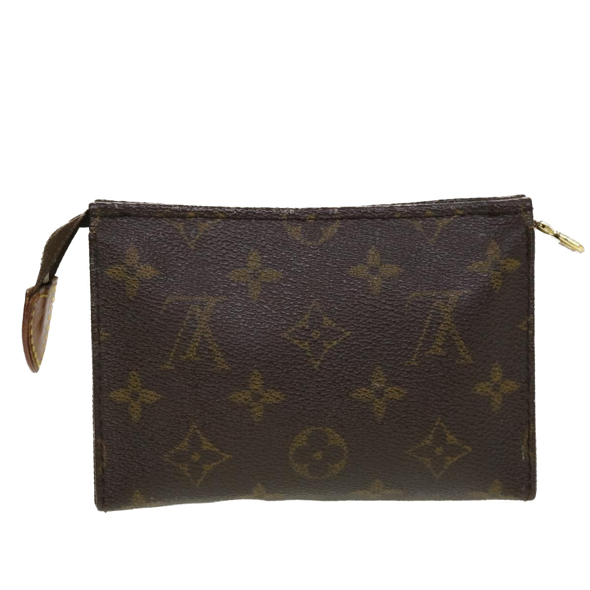 LOUIS VUITTON Monogram Poche Toilette 15 Pouch M47546 LV 45175