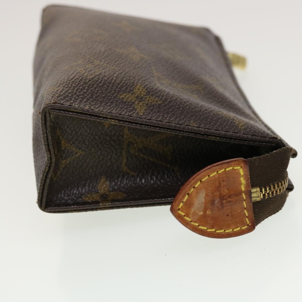 LOUIS VUITTON Monogram Poche Toilette 15 Pouch M47546 LV 45175