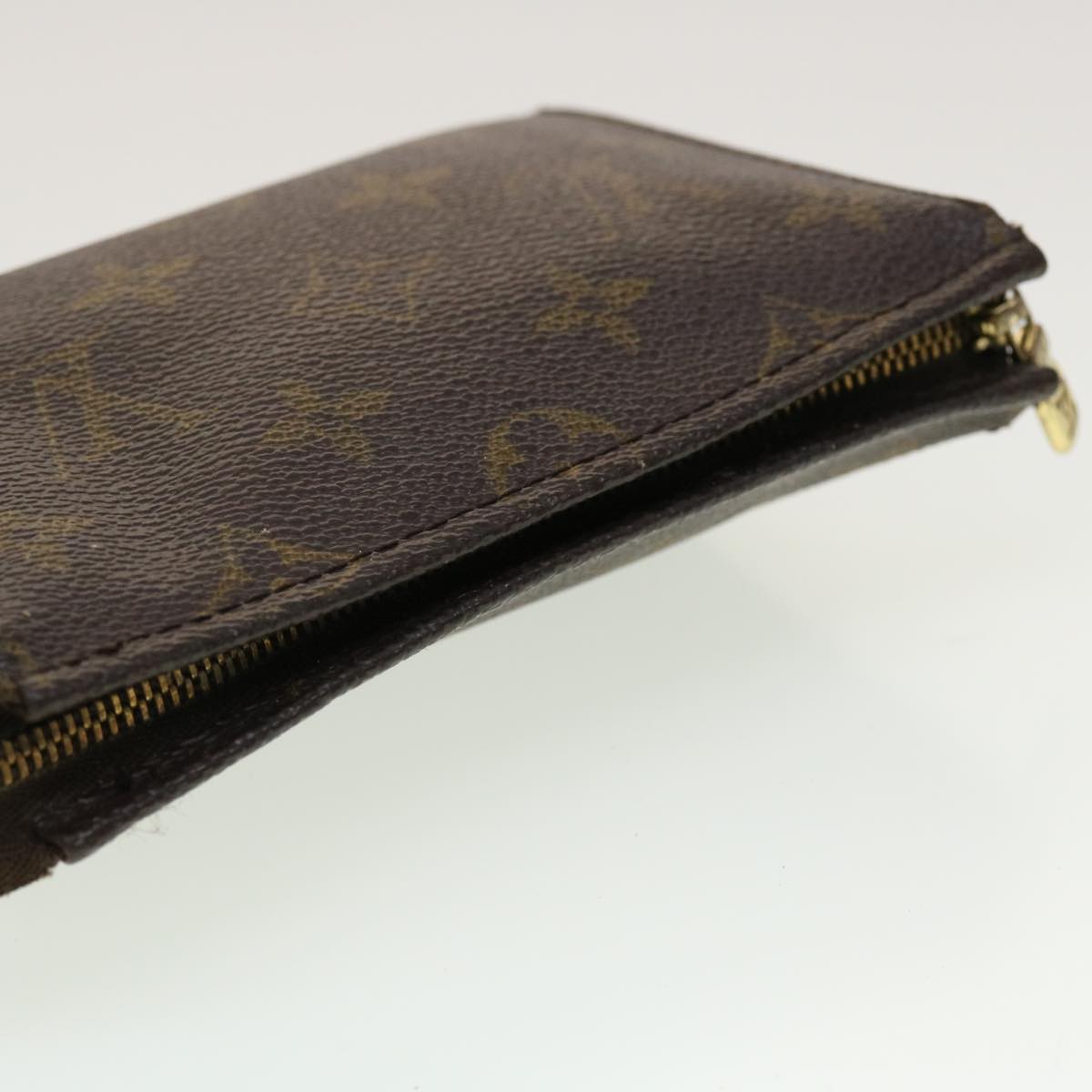 LOUIS VUITTON Monogram Poche Toilette 15 Pouch M47546 LV 45175