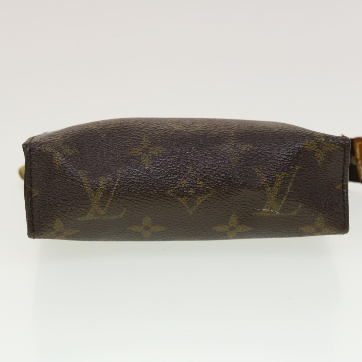 LOUIS VUITTON Monogram Poche Toilette 15 Pouch M47546 LV 45175