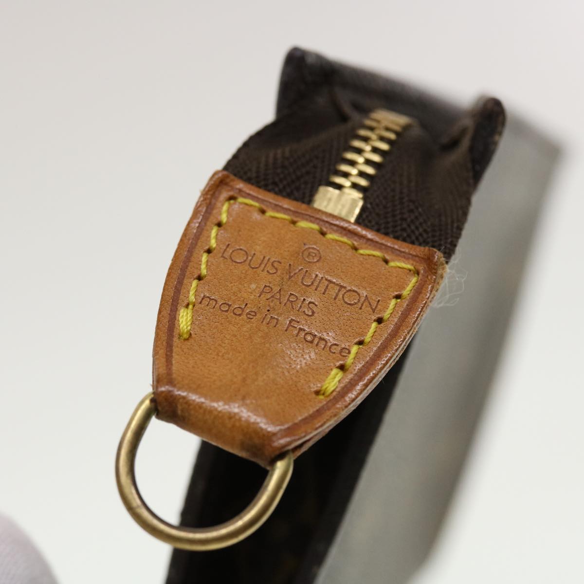 LOUIS VUITTON Monogram Bucket PM Pouch Accessory Pouch LV 45176