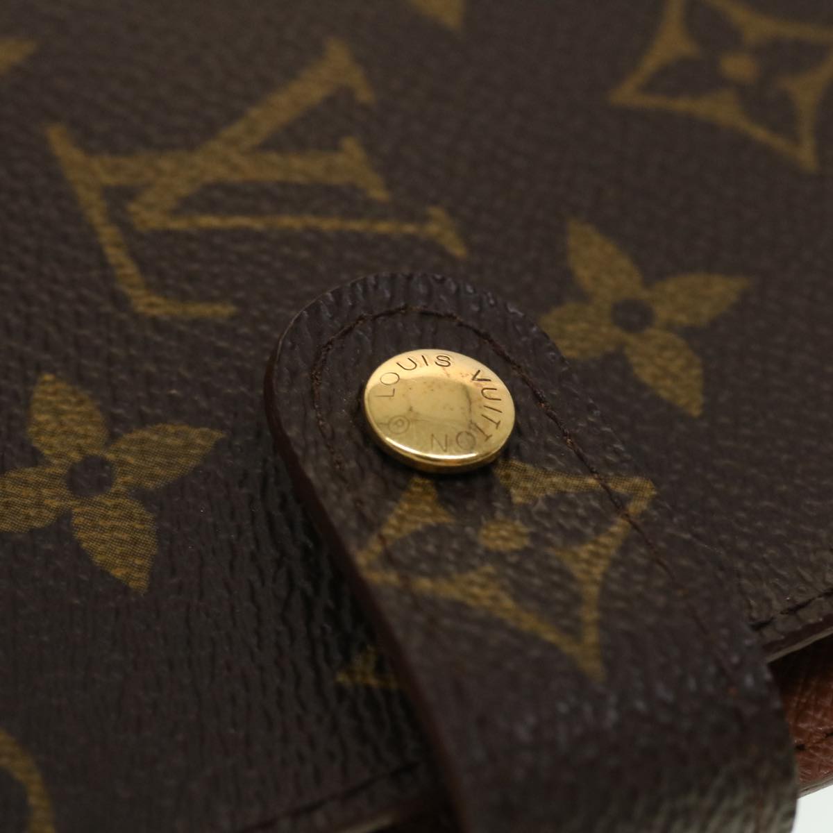 LOUIS VUITTON Monogram Agenda PM Day Planner Cover R20005 LV 45177