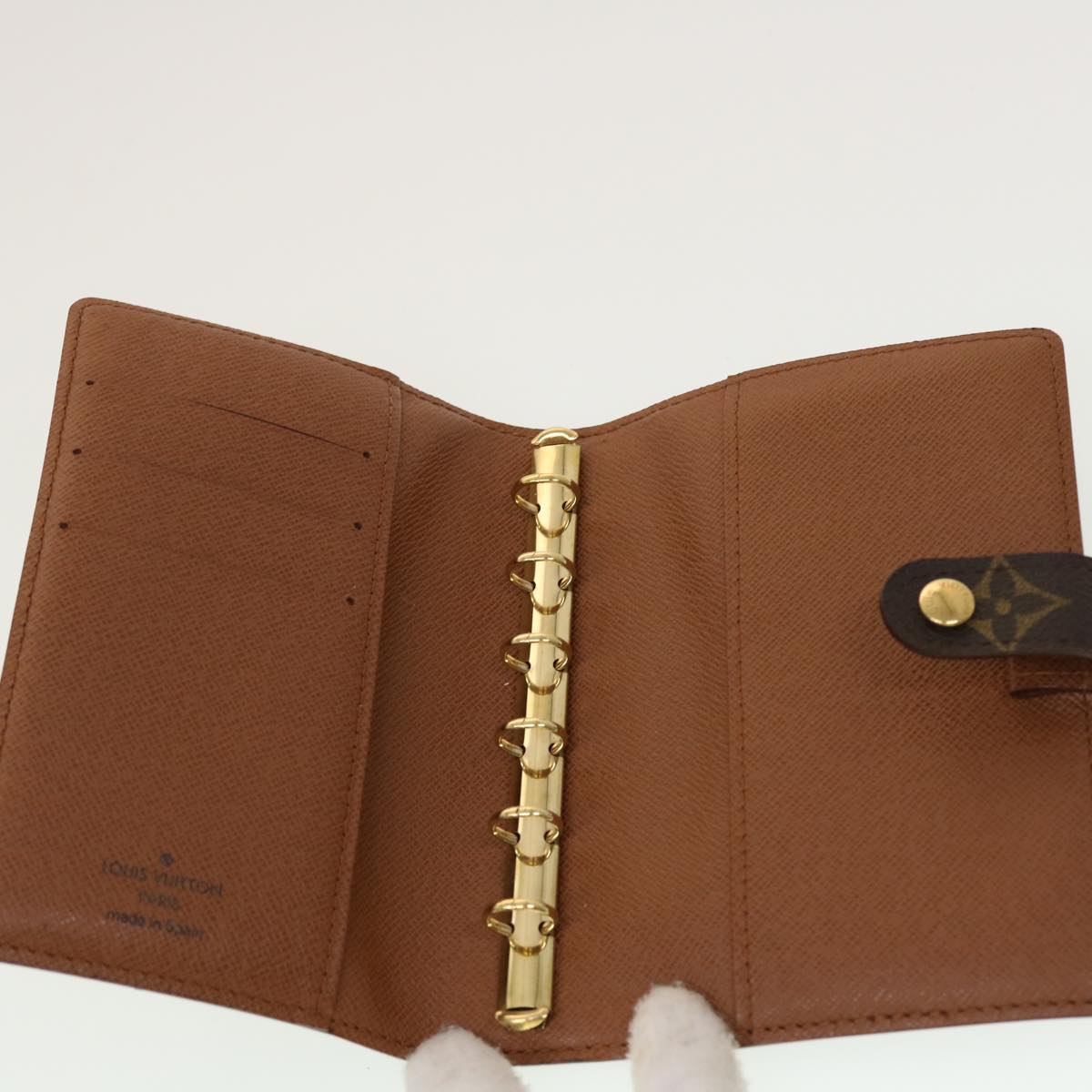 LOUIS VUITTON Monogram Agenda PM Day Planner Cover R20005 LV 45177