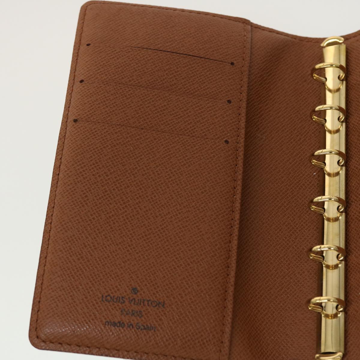 LOUIS VUITTON Monogram Agenda PM Day Planner Cover R20005 LV 45177