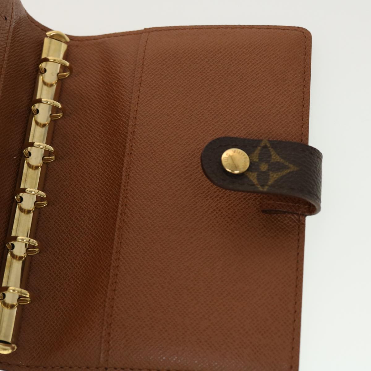 LOUIS VUITTON Monogram Agenda PM Day Planner Cover R20005 LV 45177
