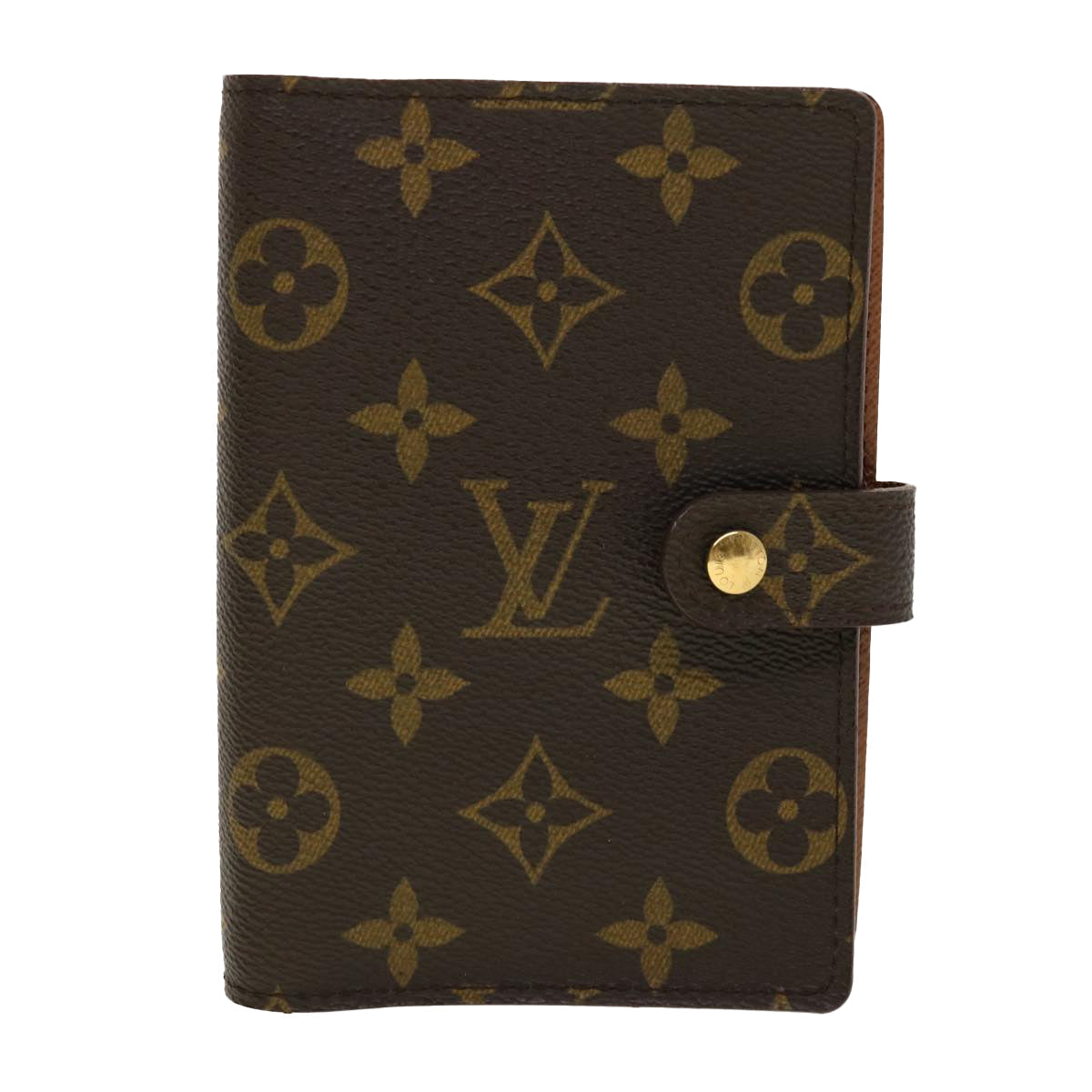 LOUIS VUITTON Monogram Agenda PM Day Planner Cover R20005 LV 45177
