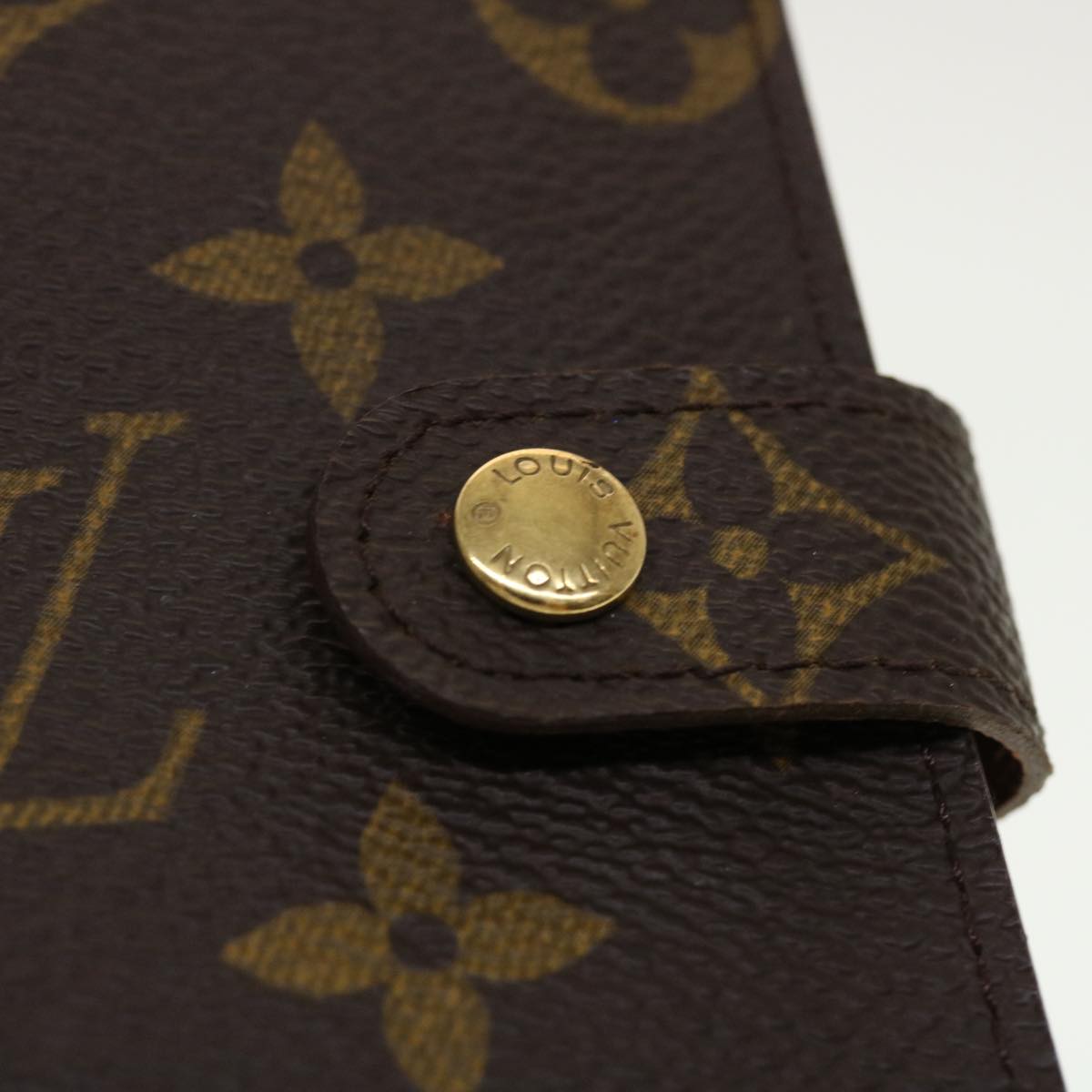 LOUIS VUITTON Monogram Agenda PM Day Planner Cover R20005 LV 45178