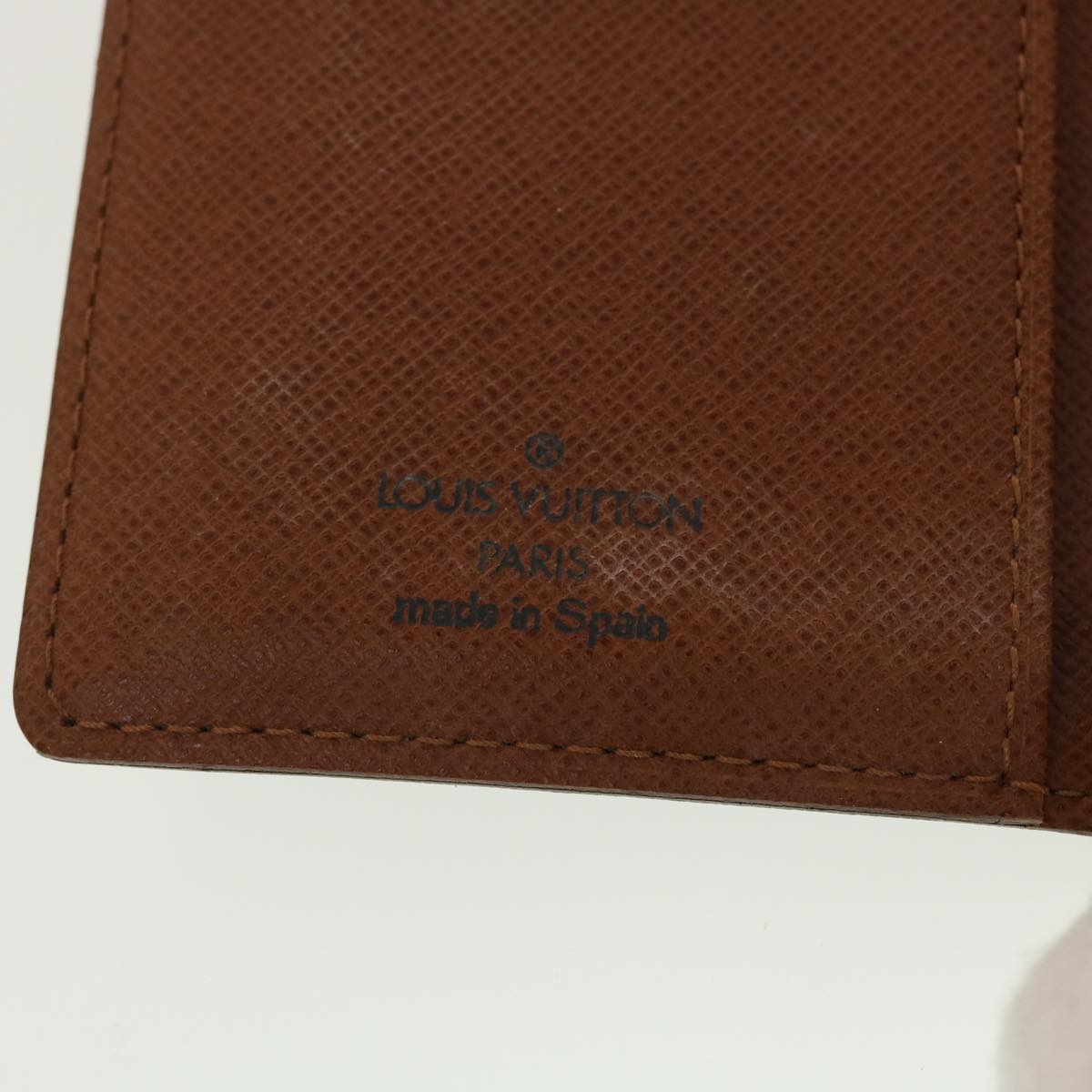 LOUIS VUITTON Monogram Agenda PM Day Planner Cover R20005 LV 45178