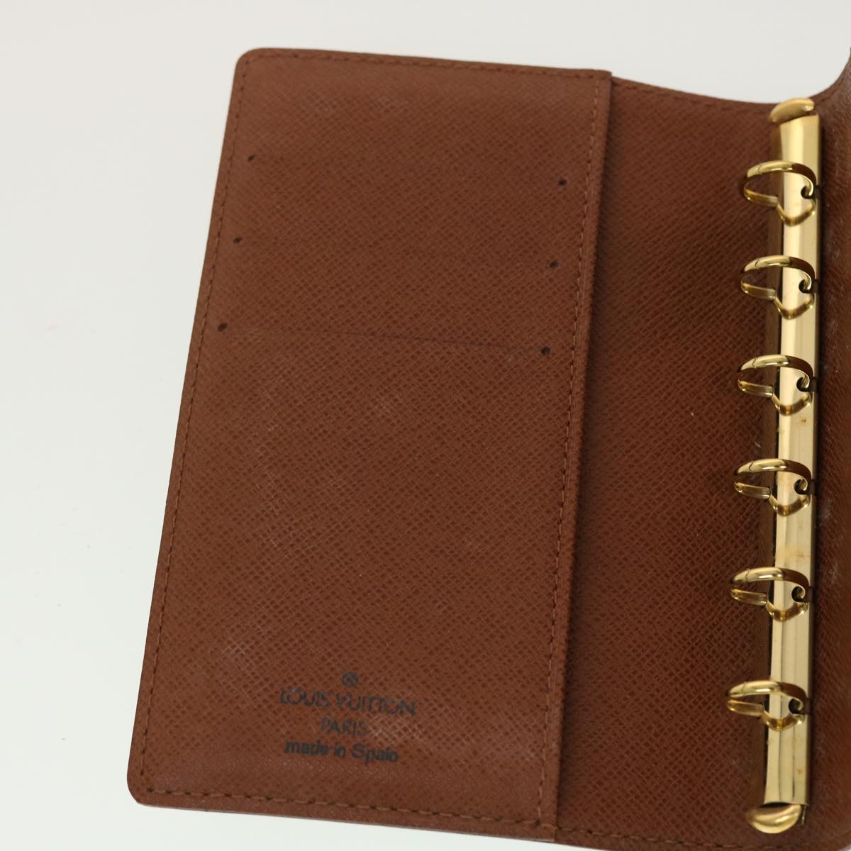 LOUIS VUITTON Monogram Agenda PM Day Planner Cover R20005 LV 45178