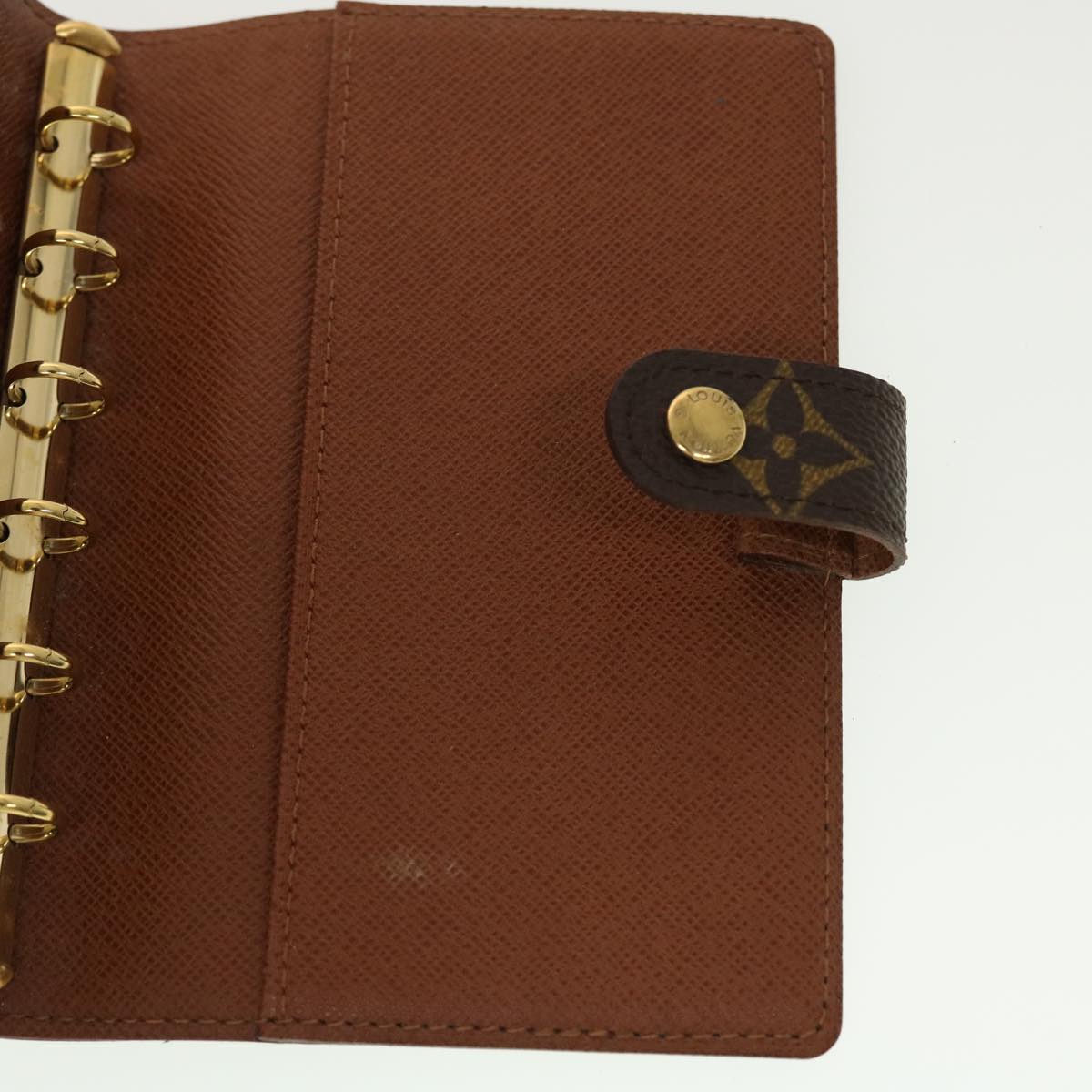 LOUIS VUITTON Monogram Agenda PM Day Planner Cover R20005 LV 45178