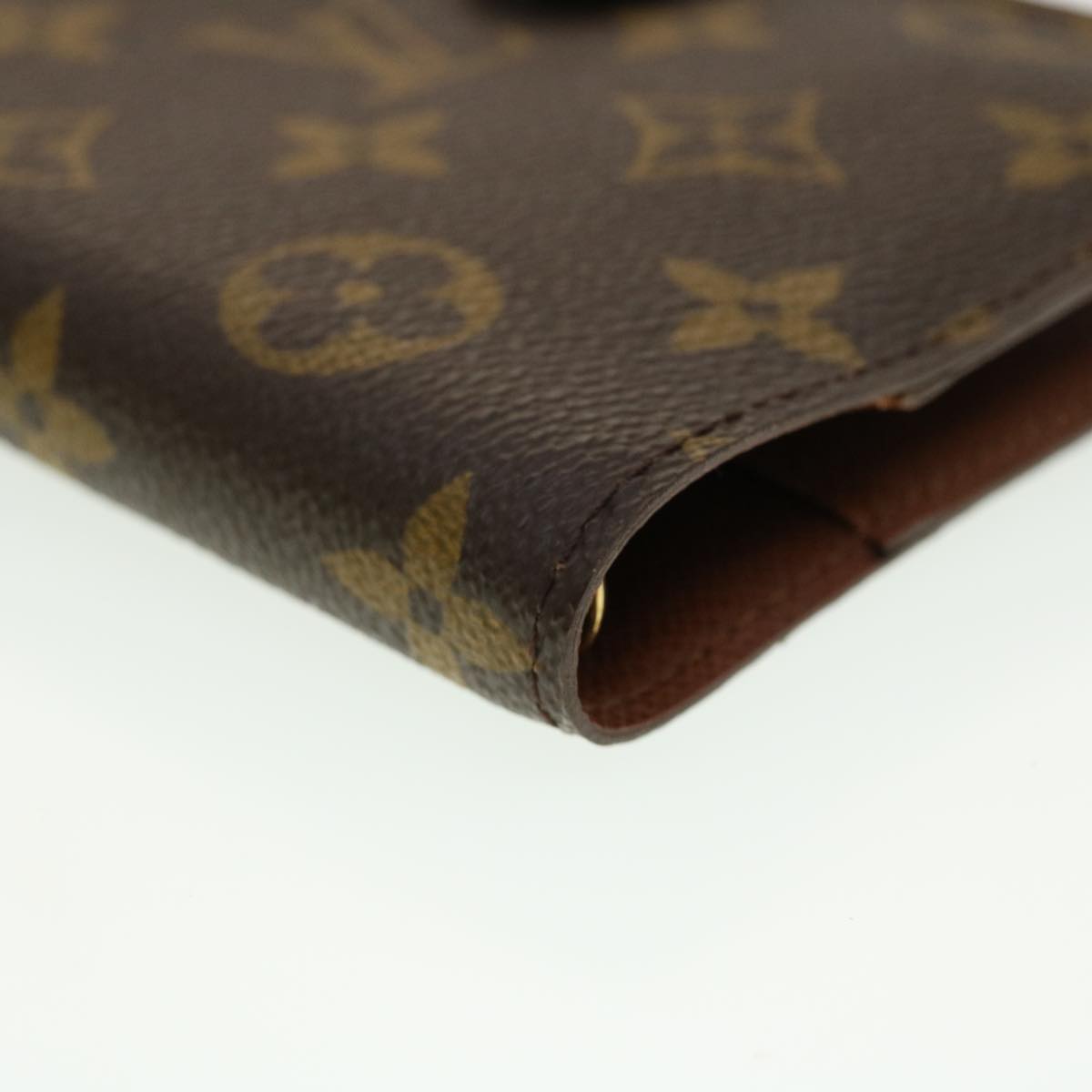 LOUIS VUITTON Monogram Agenda PM Day Planner Cover R20005 LV 45178