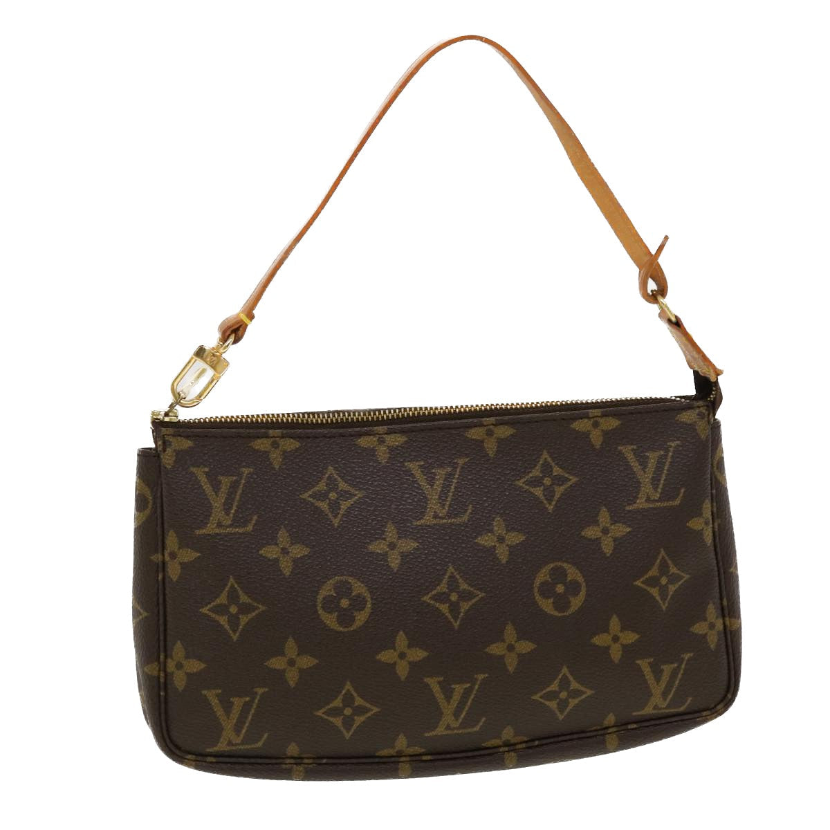 LOUIS VUITTON Monogram Pochette Accessoires Pouch M51980 LV 45181