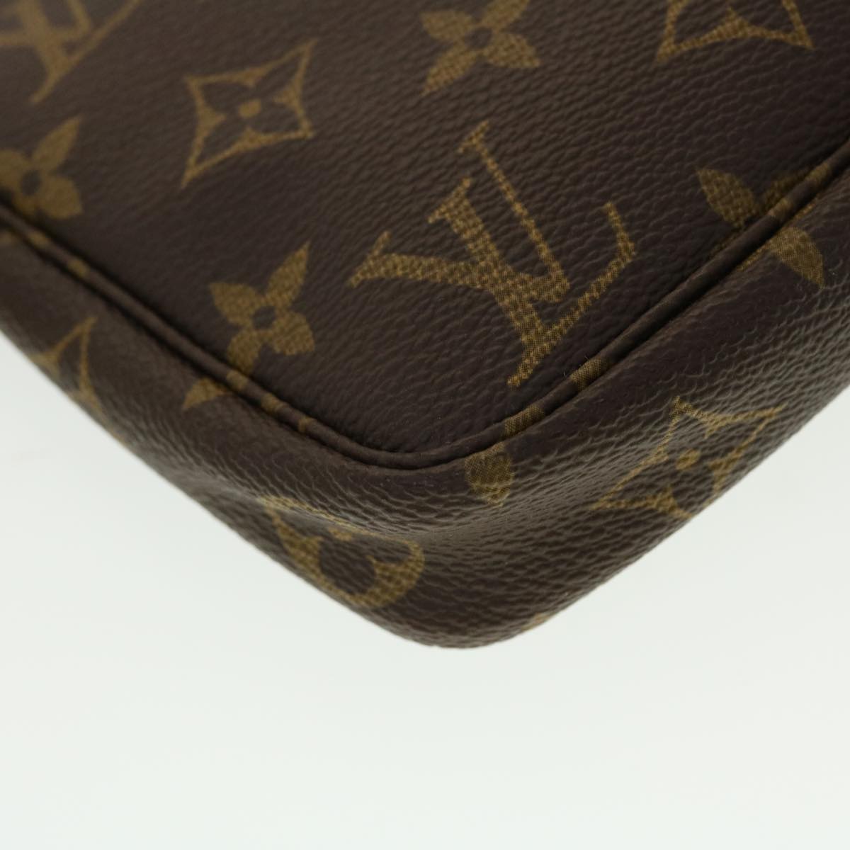 LOUIS VUITTON Monogram Pochette Accessoires Pouch M51980 LV 45181