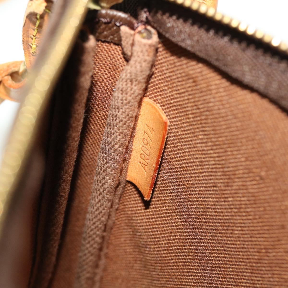 LOUIS VUITTON Monogram Pochette Accessoires Pouch M51980 LV 45181