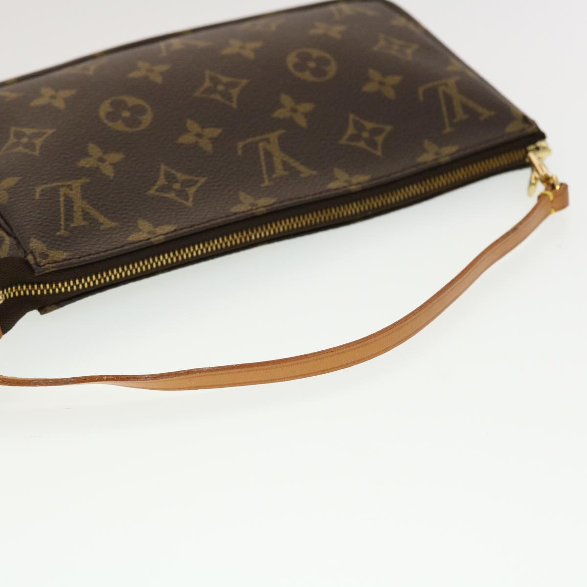 LOUIS VUITTON Monogram Pochette Accessoires Pouch M51980 LV 45181