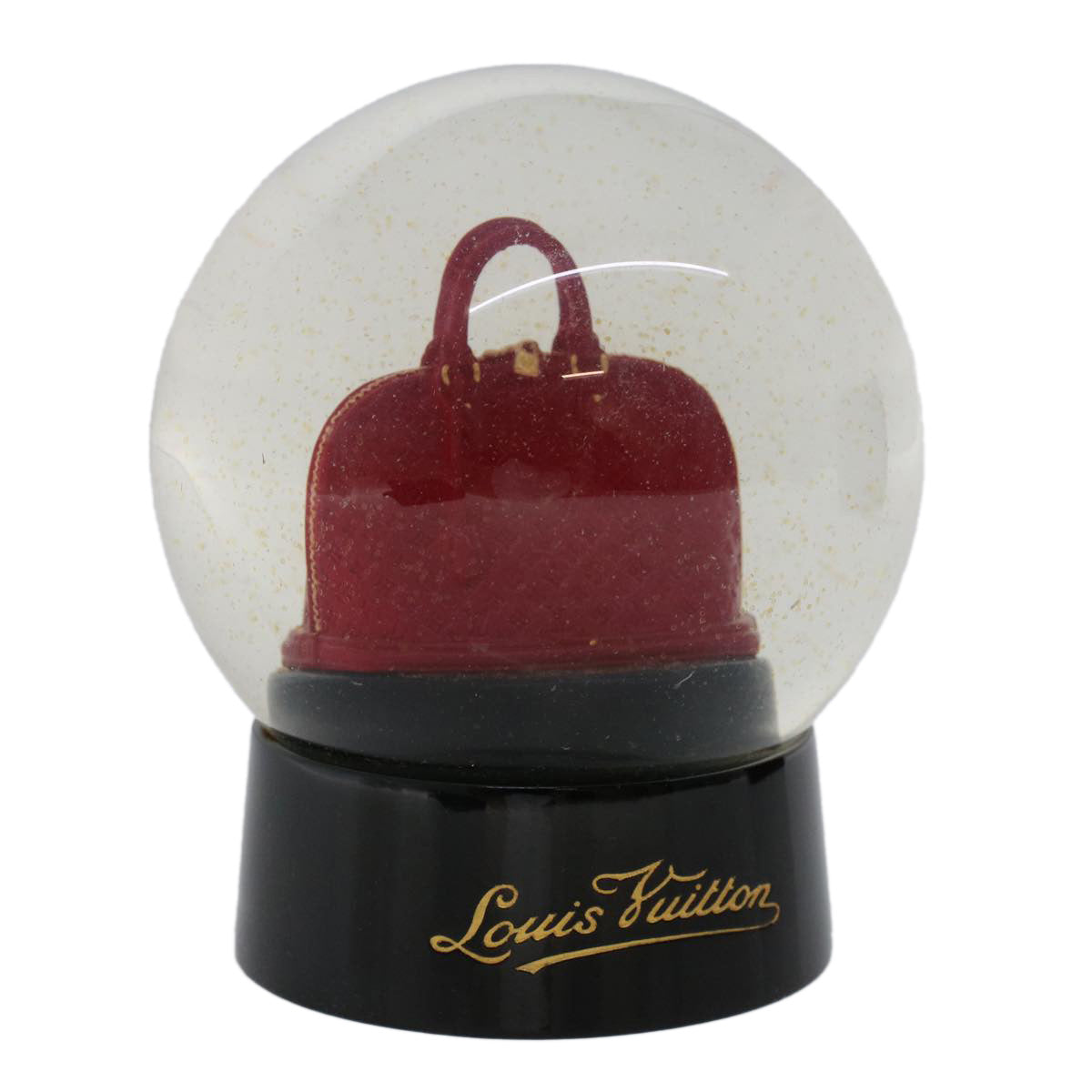 LOUIS VUITTON Snow Globe Alma Glass VIP Only Clear LV 45199