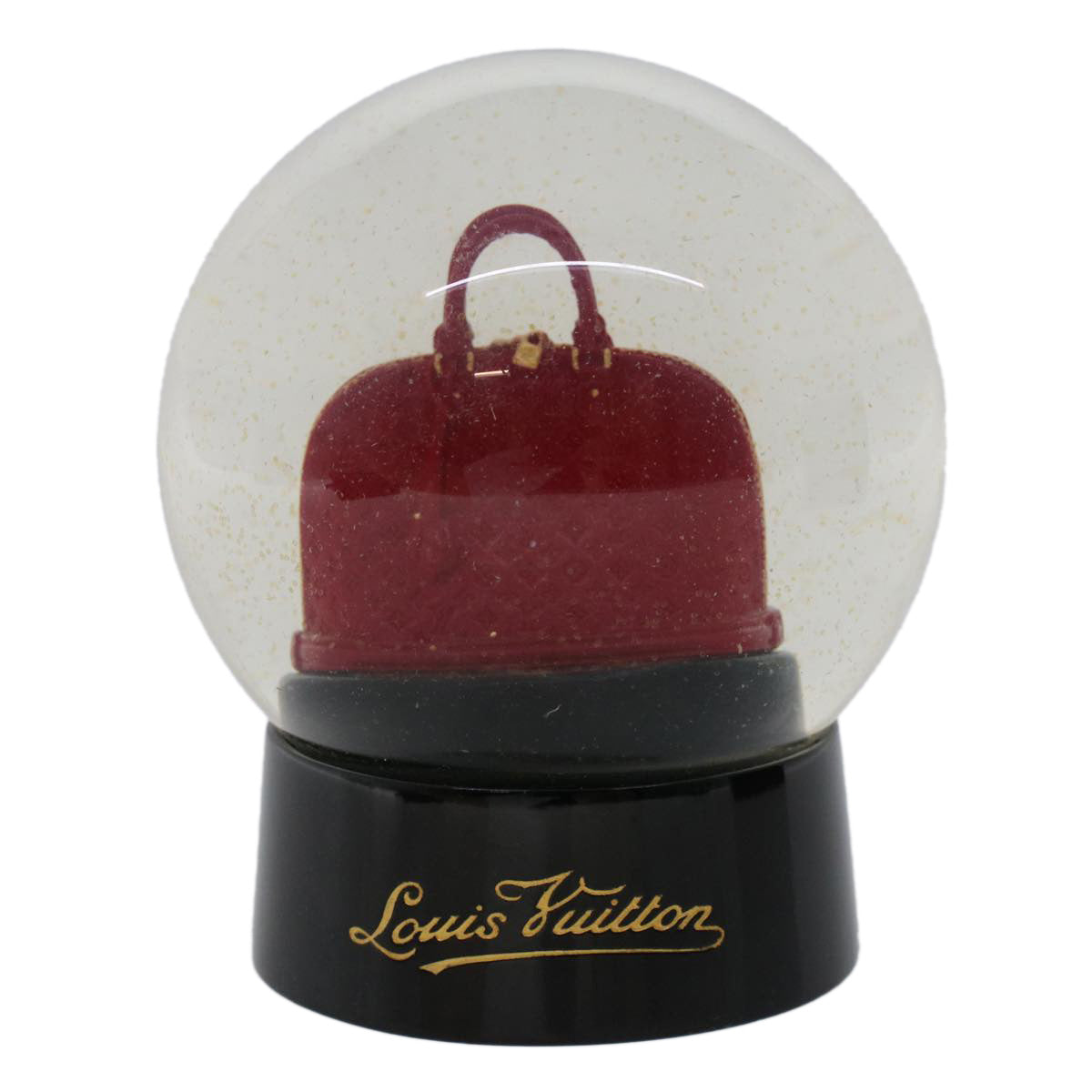LOUIS VUITTON Snow Globe Alma Glass VIP Only Clear LV 45199
