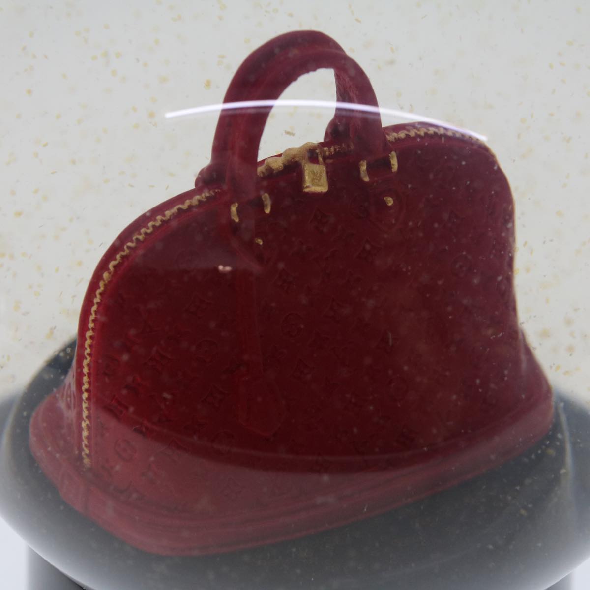 LOUIS VUITTON Snow Globe Alma Glass VIP Only Clear LV 45199