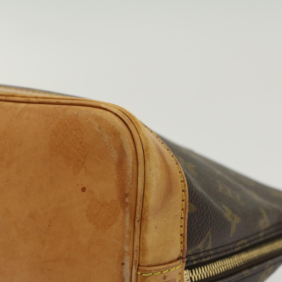LOUIS VUITTON Monogram Alma Hand Bag M51130 LV 45202