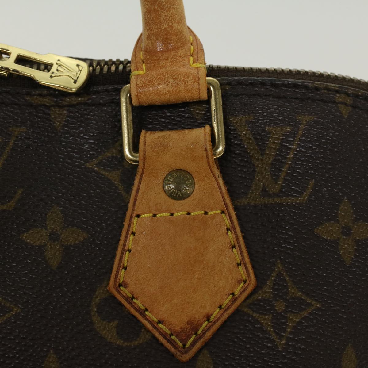 LOUIS VUITTON Monogram Alma Hand Bag M51130 LV 45202