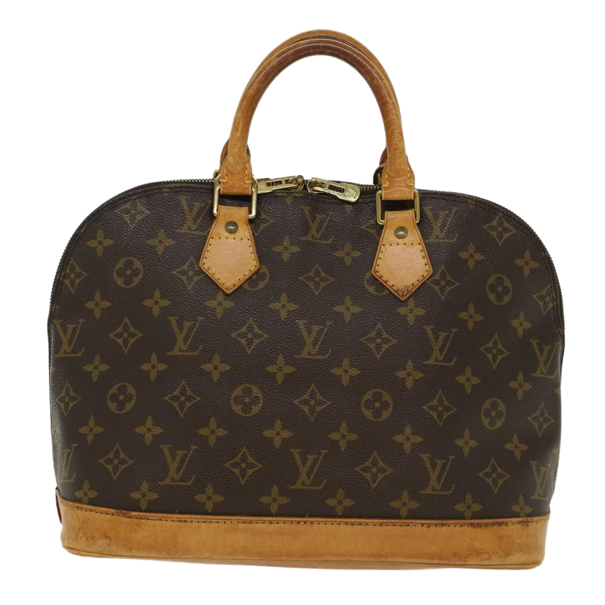 LOUIS VUITTON Monogram Alma Hand Bag M51130 LV 45202