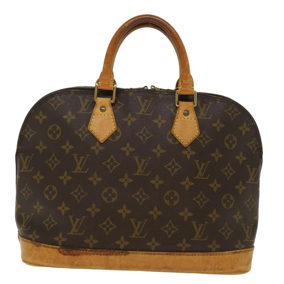 LOUIS VUITTON Monogram Alma Hand Bag M51130 LV 45202