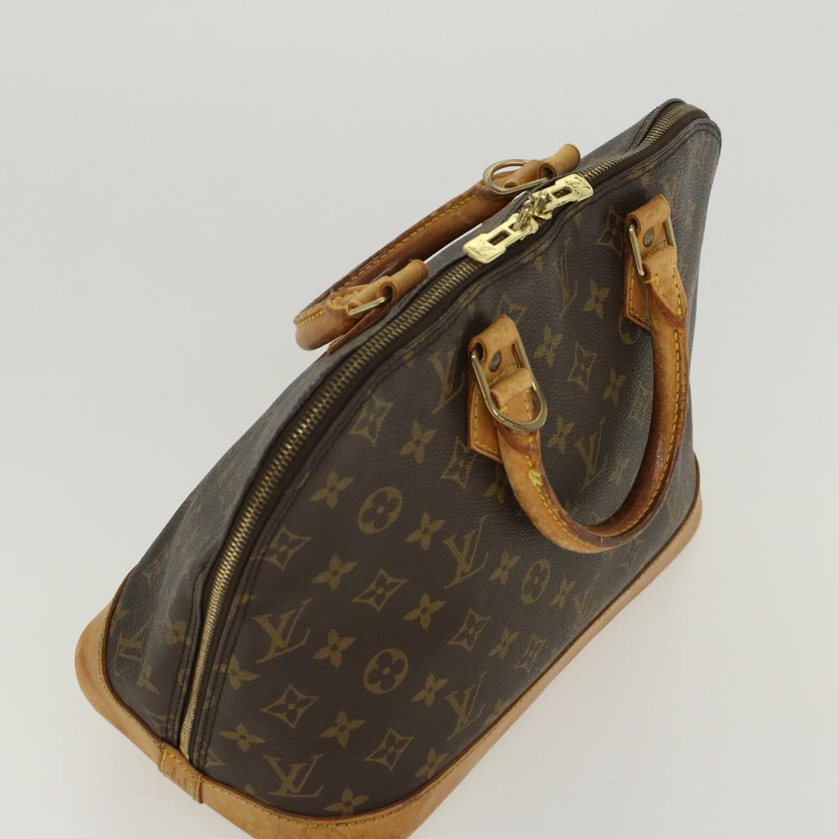 LOUIS VUITTON Monogram Alma Hand Bag M51130 LV 45202