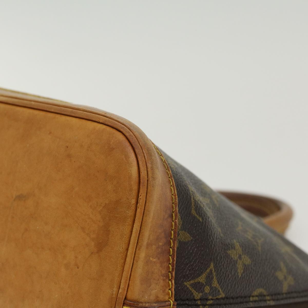 LOUIS VUITTON Monogram Alma Hand Bag M51130 LV 45203