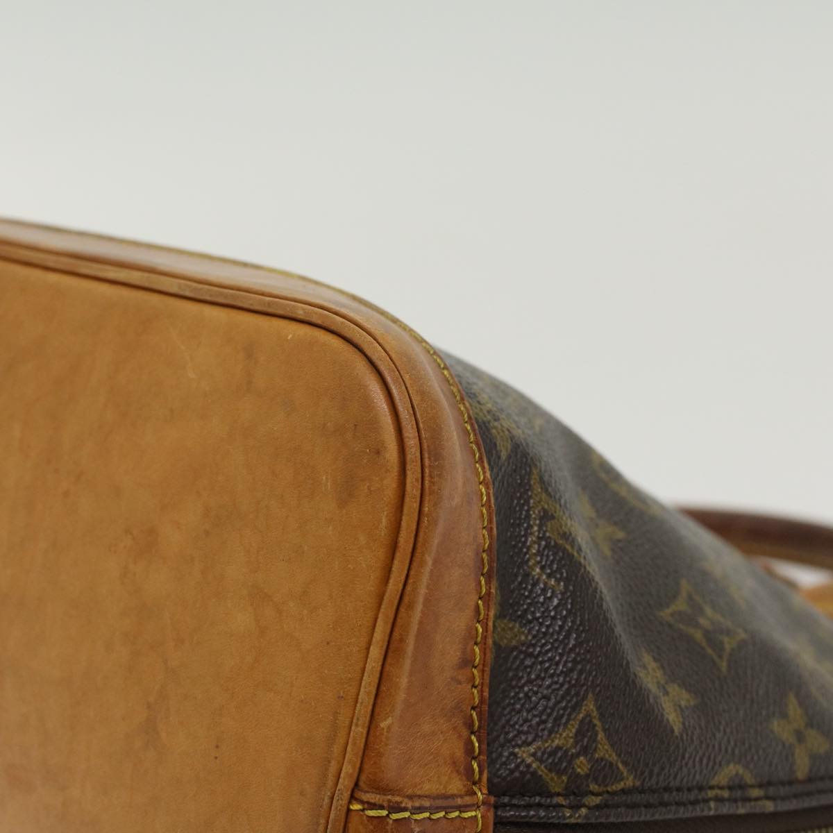 LOUIS VUITTON Monogram Alma Hand Bag M51130 LV 45203