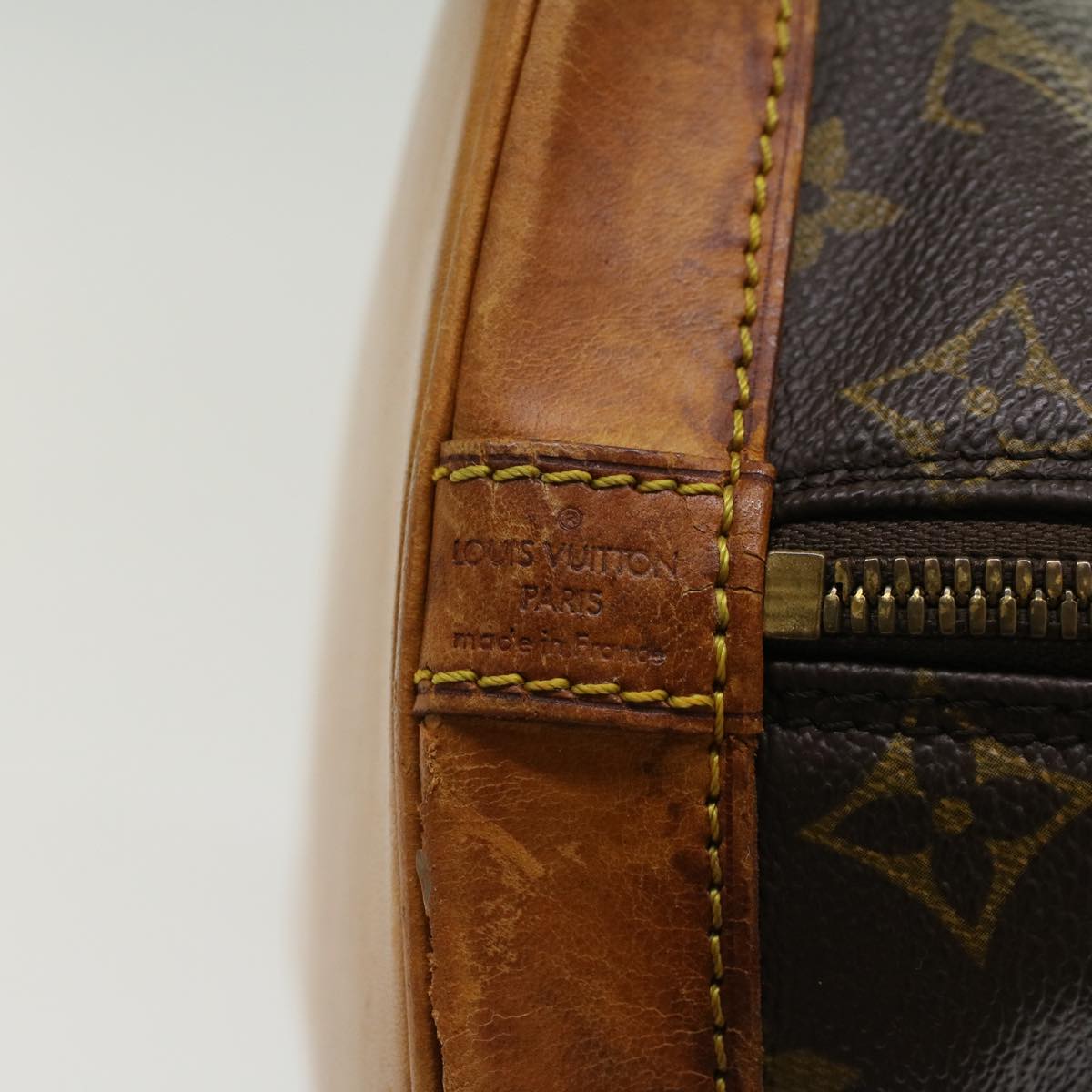 LOUIS VUITTON Monogram Alma Hand Bag M51130 LV 45203