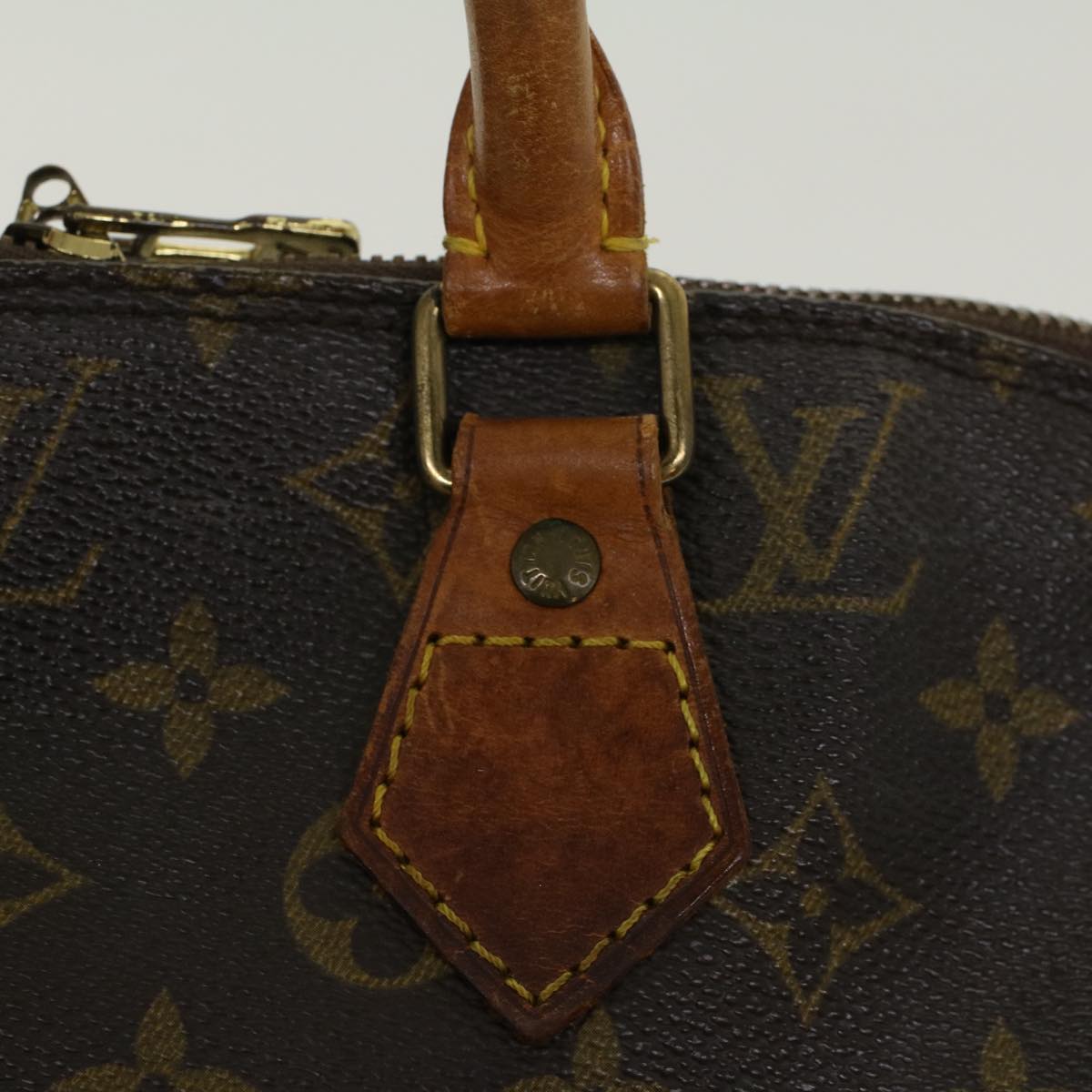 LOUIS VUITTON Monogram Alma Hand Bag M51130 LV 45203