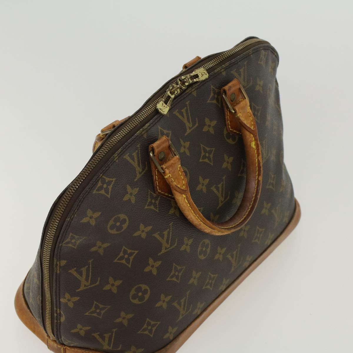 LOUIS VUITTON Monogram Alma Hand Bag M51130 LV 45203