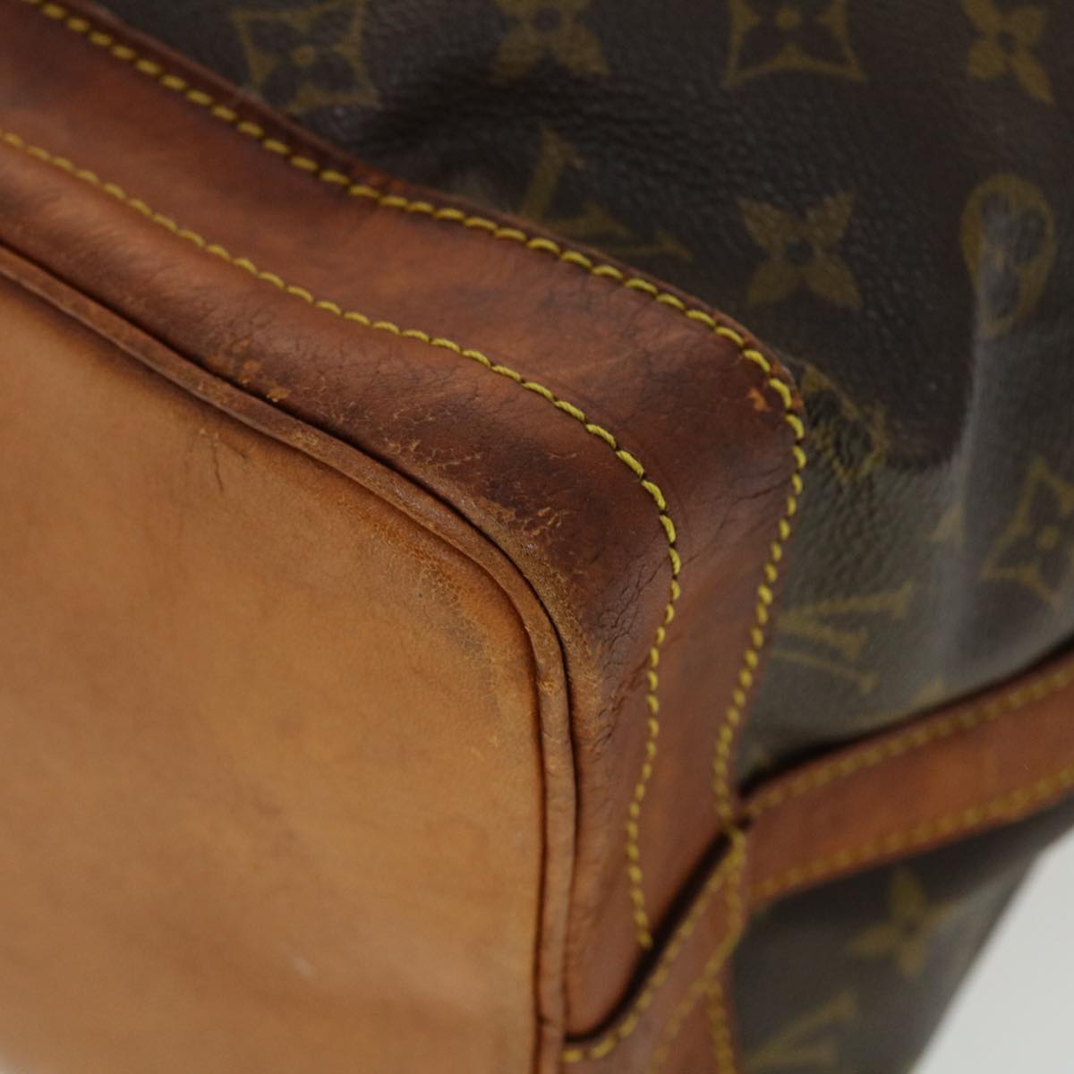 LOUIS VUITTON Monogram Noe Shoulder Bag M42224 LV 45206
