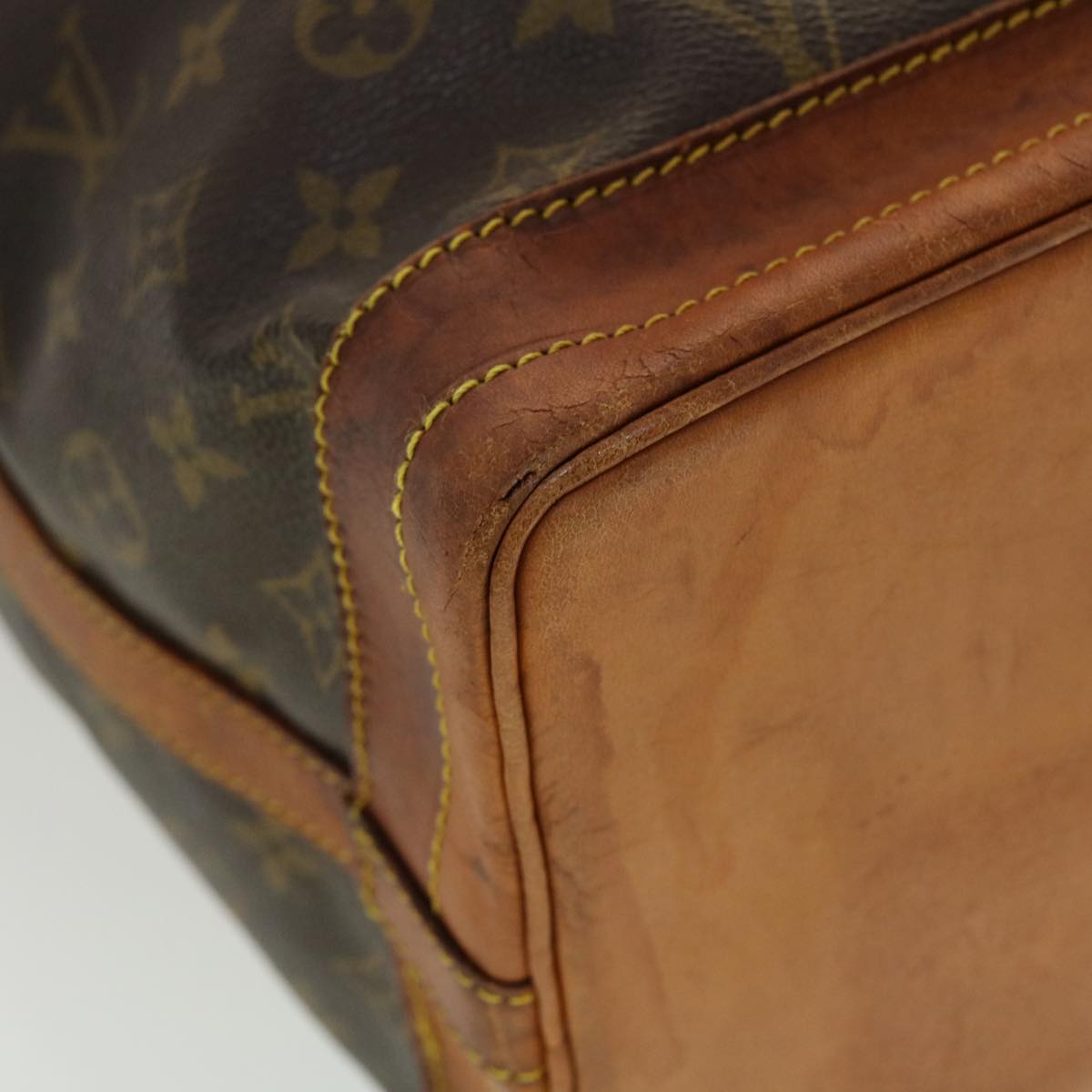 LOUIS VUITTON Monogram Noe Shoulder Bag M42224 LV 45206