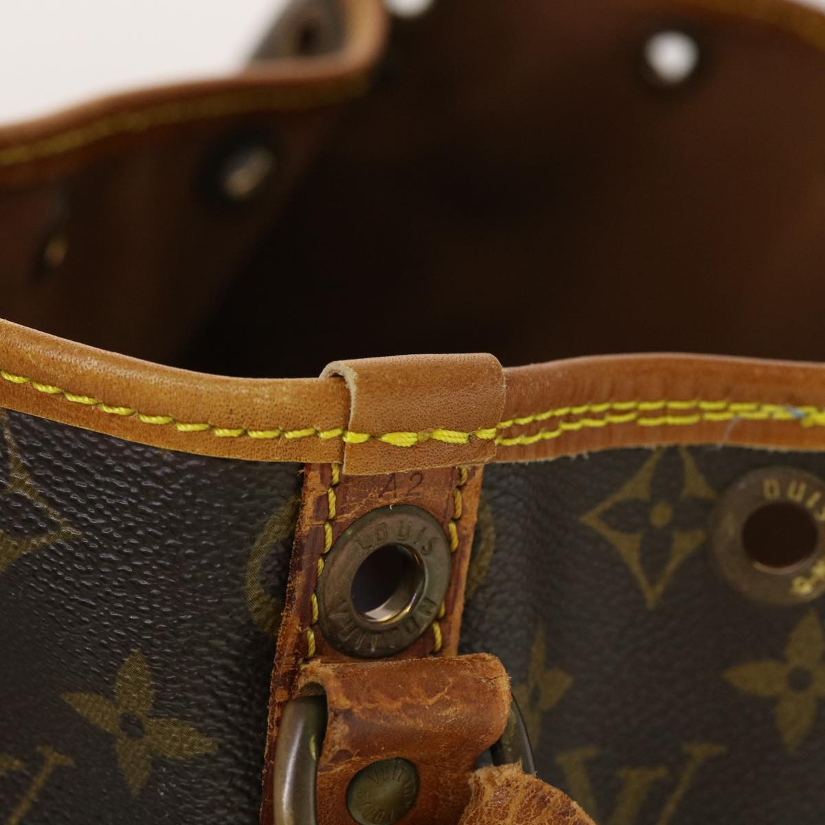 LOUIS VUITTON Monogram Noe Shoulder Bag M42224 LV 45206