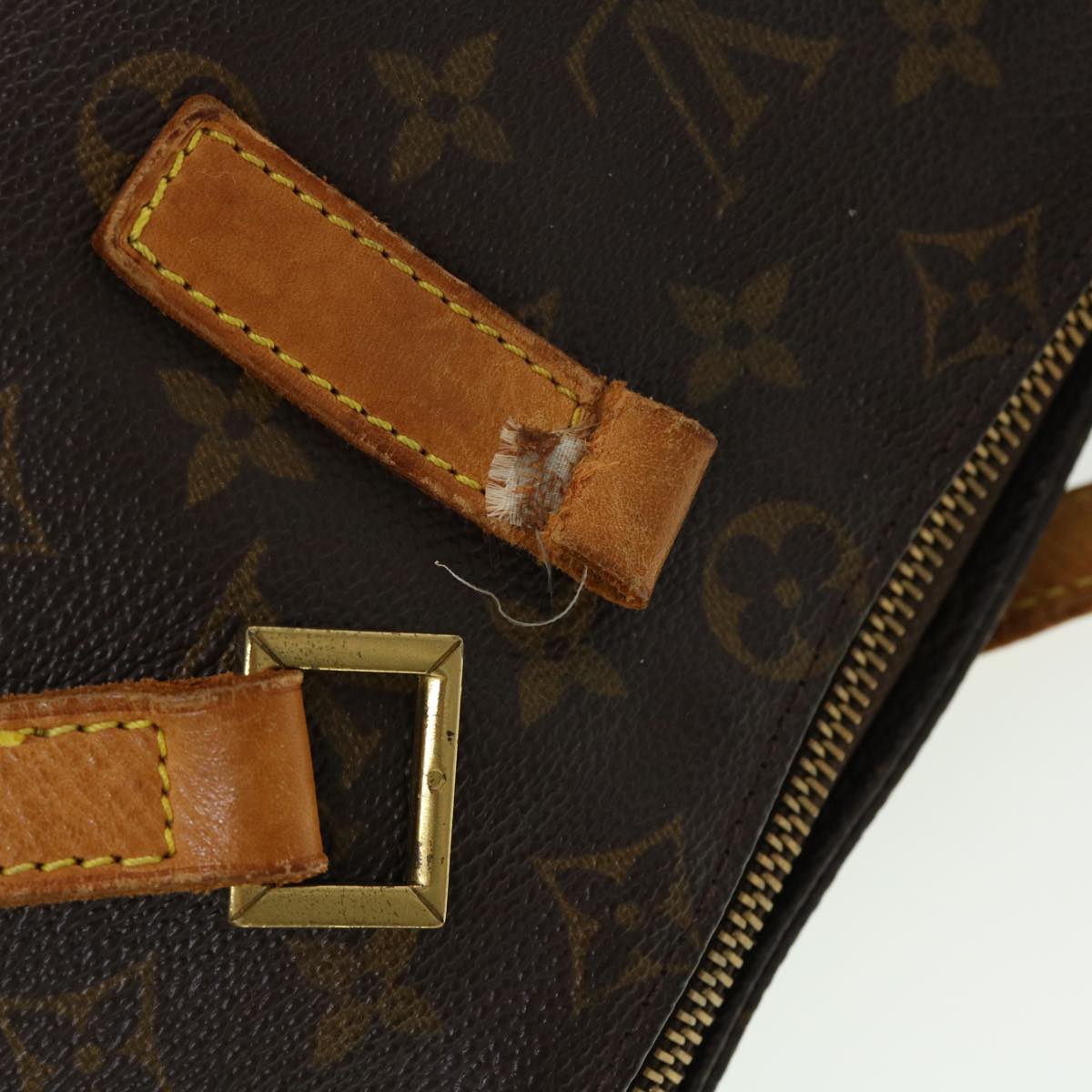LOUIS VUITTON Monogram Cabas Mezzo Tote Bag M51151 LV 45207