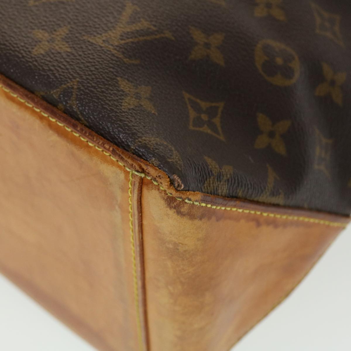 LOUIS VUITTON Monogram Cabas Mezzo Tote Bag M51151 LV 45207