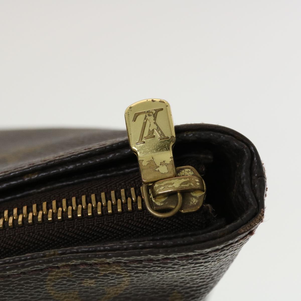 LOUIS VUITTON Monogram Cabas Mezzo Tote Bag M51151 LV 45207