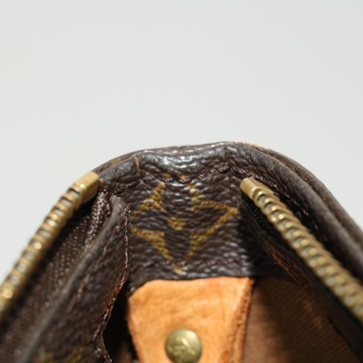 LOUIS VUITTON Monogram Cabas Mezzo Tote Bag M51151 LV 45207