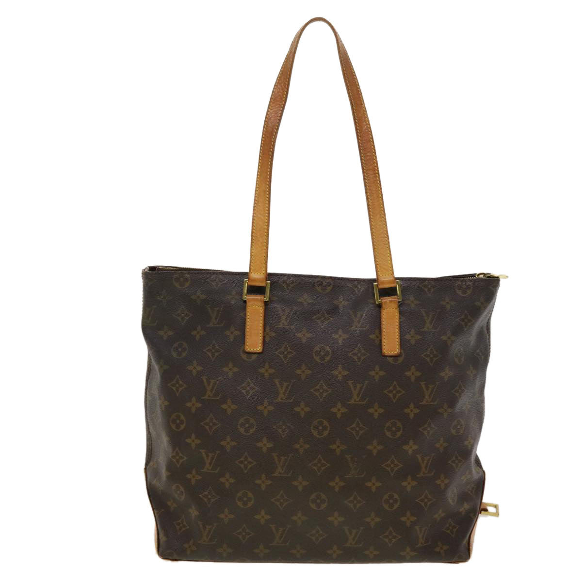 LOUIS VUITTON Monogram Cabas Mezzo Tote Bag M51151 LV 45207