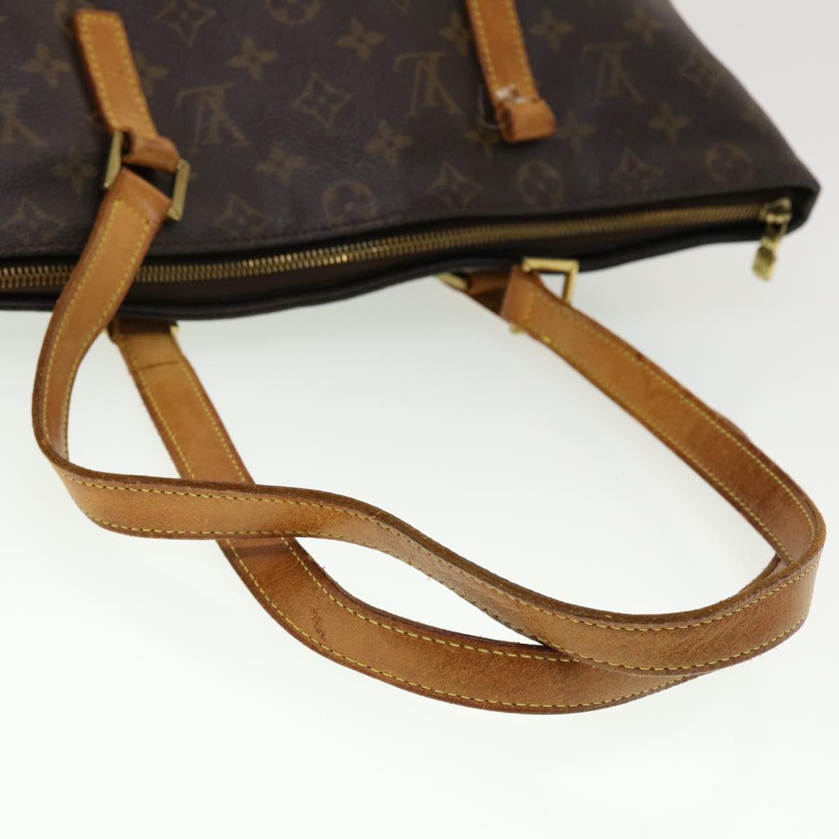 LOUIS VUITTON Monogram Cabas Mezzo Tote Bag M51151 LV 45207