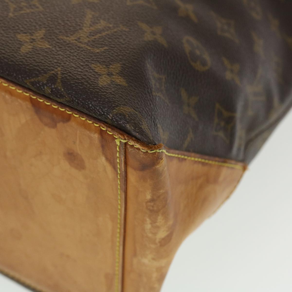 LOUIS VUITTON Monogram Cabas Mezzo Tote Bag M51151 LV 45208