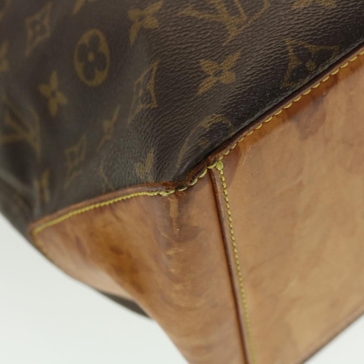 LOUIS VUITTON Monogram Cabas Mezzo Tote Bag M51151 LV 45208