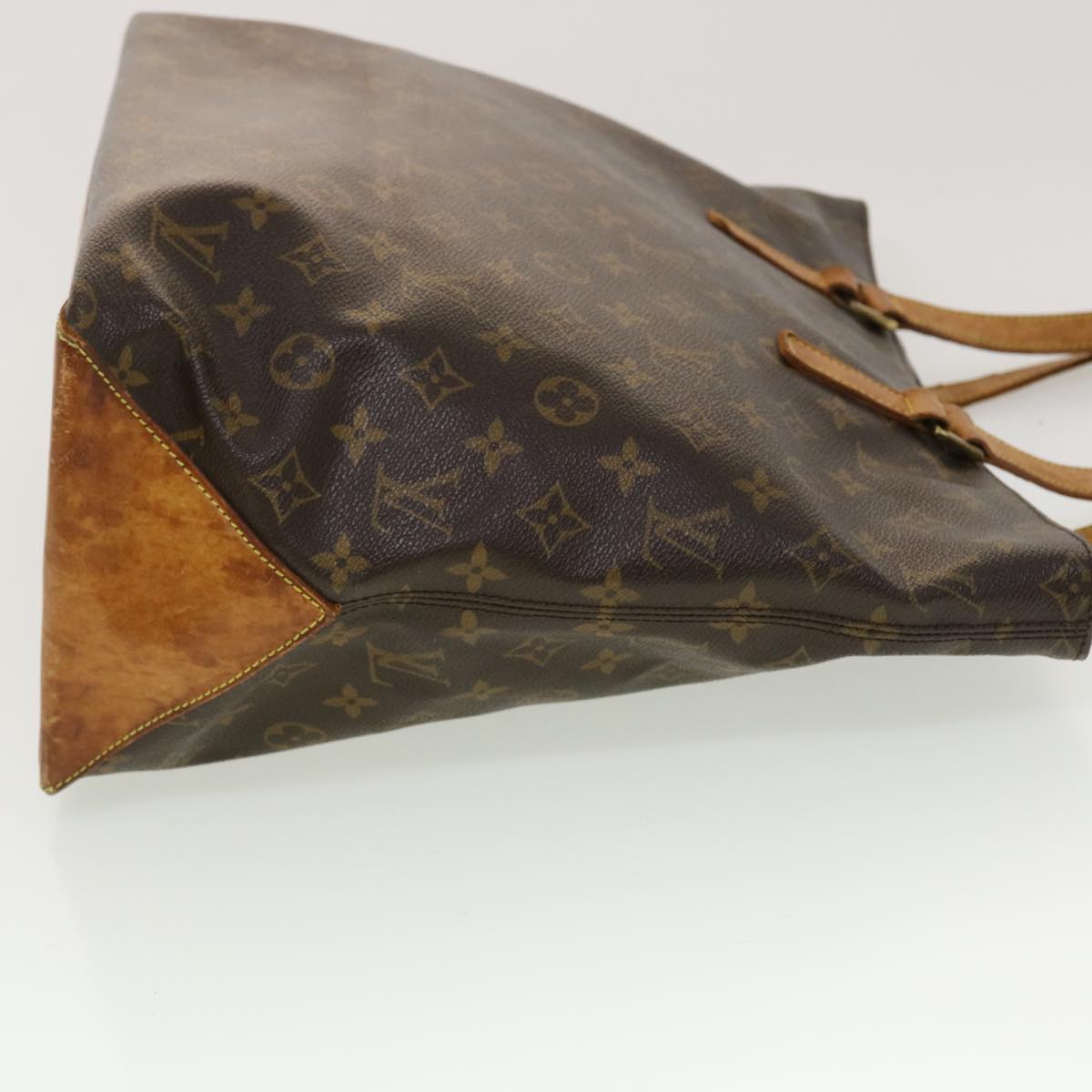 LOUIS VUITTON Monogram Cabas Mezzo Tote Bag M51151 LV 45208