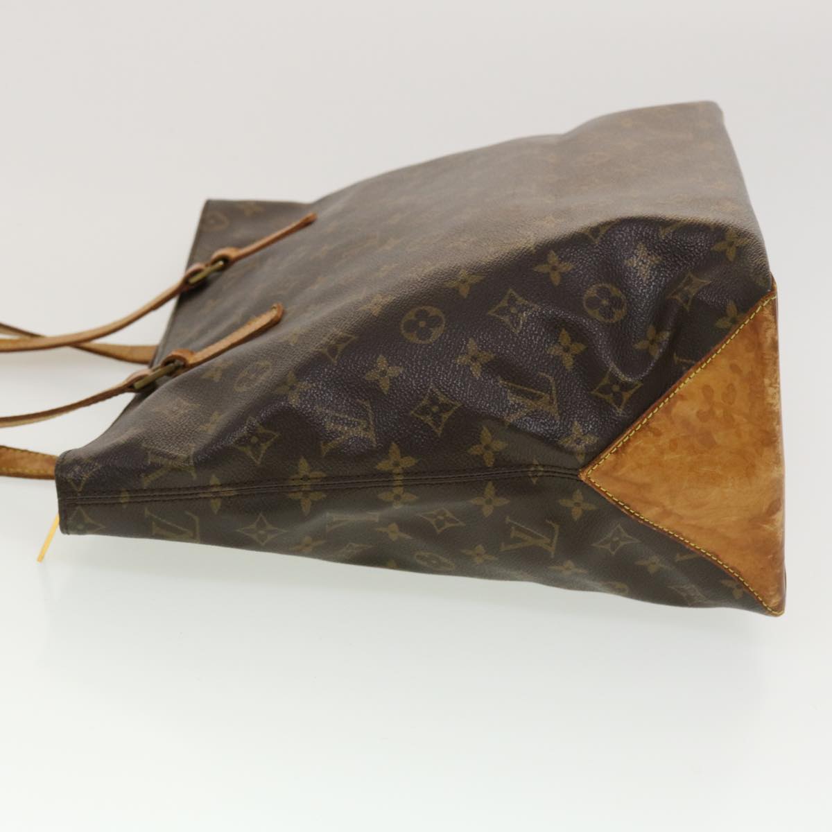 LOUIS VUITTON Monogram Cabas Mezzo Tote Bag M51151 LV 45208