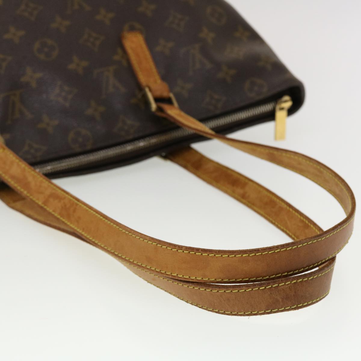 LOUIS VUITTON Monogram Cabas Mezzo Tote Bag M51151 LV 45208