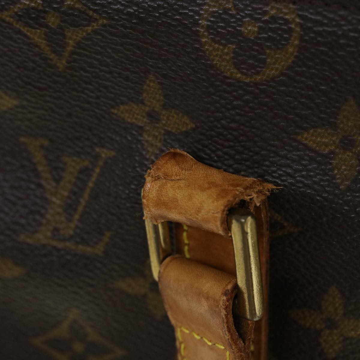 LOUIS VUITTON Monogram Cabas Mezzo Tote Bag M51151 LV 45208