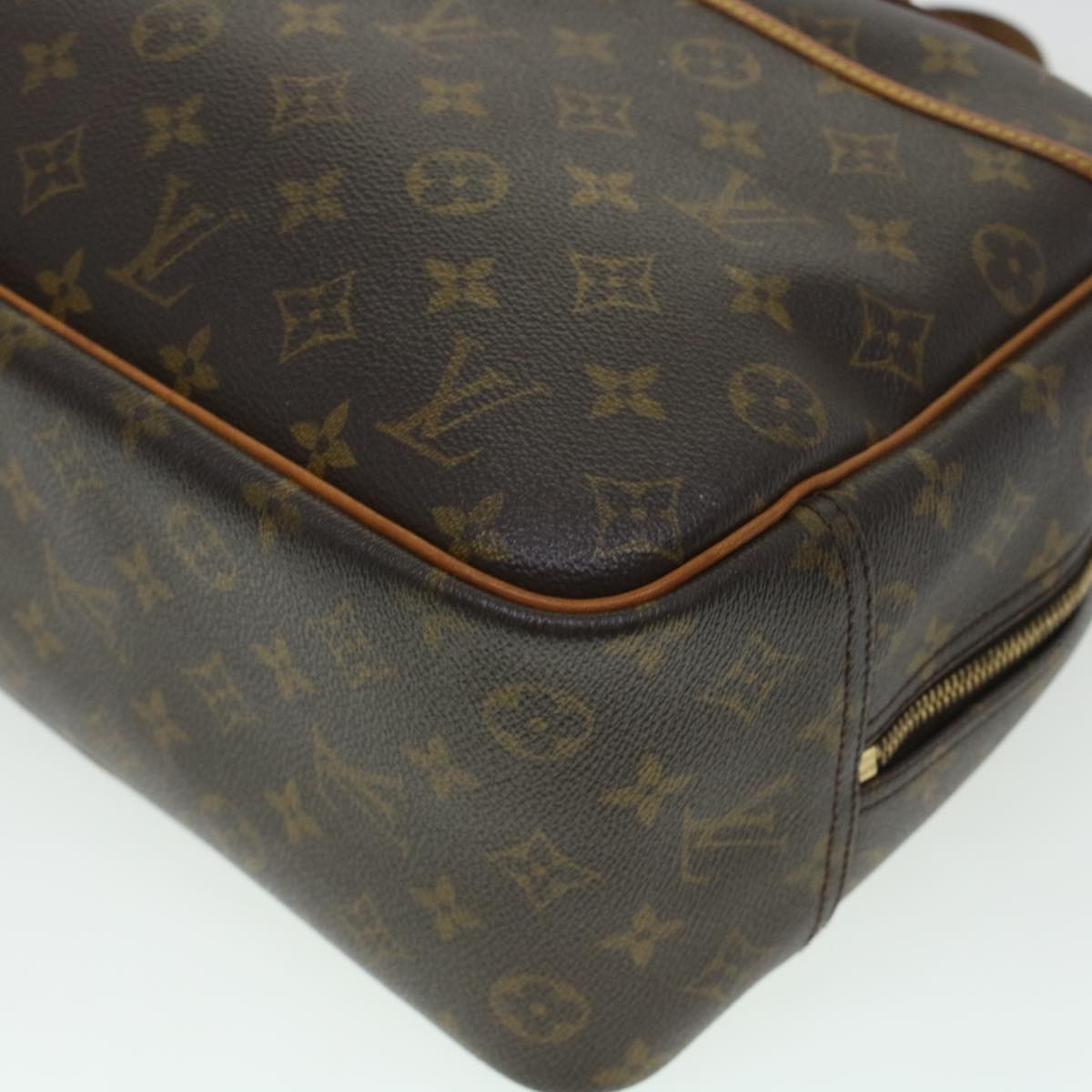 LOUIS VUITTON Monogram Deauville Hand Bag M47270 LV 45210