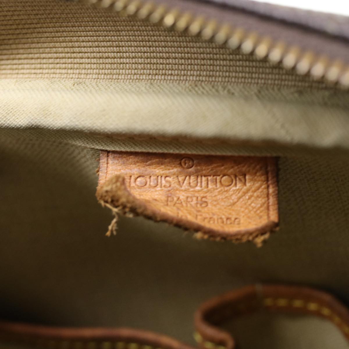 LOUIS VUITTON Monogram Deauville Hand Bag M47270 LV 45210
